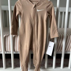 Newborn Nike Footie Pajamas